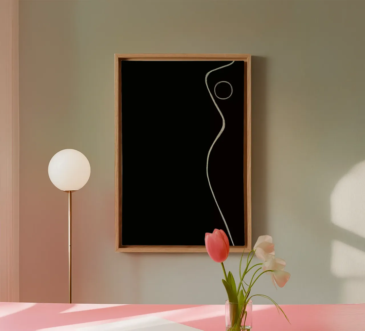 Chic canvas by Kit Agar