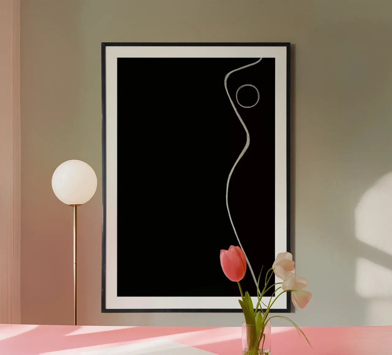 Chic poster con telaio in alluminio da Kit Agar