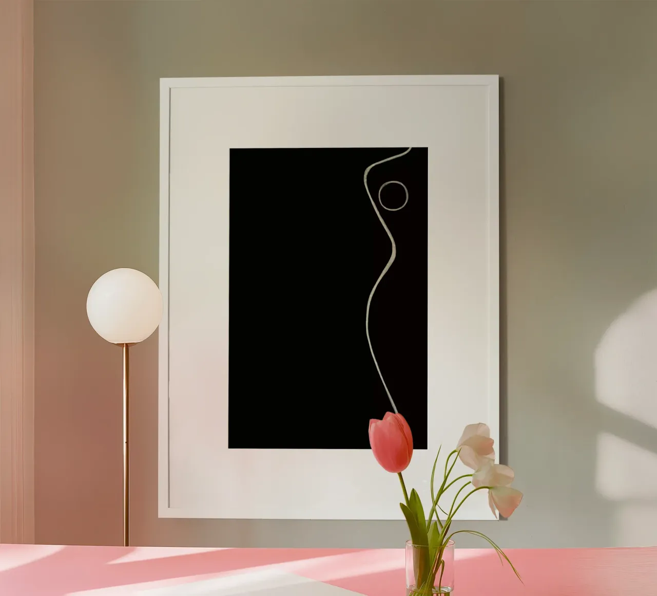 Chic poster con telaio in alluminio da Kit Agar