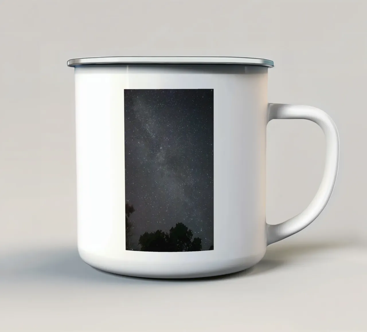 astronomia osservazione delle stelle tazza in smalto da space words