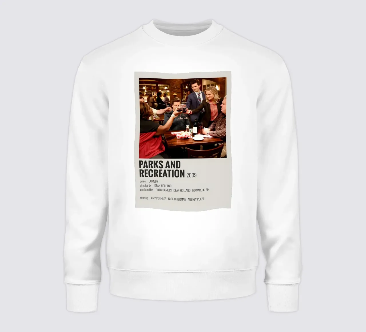 PARKS AND RECREATION 2009 sweatshirt by MVFminimalist