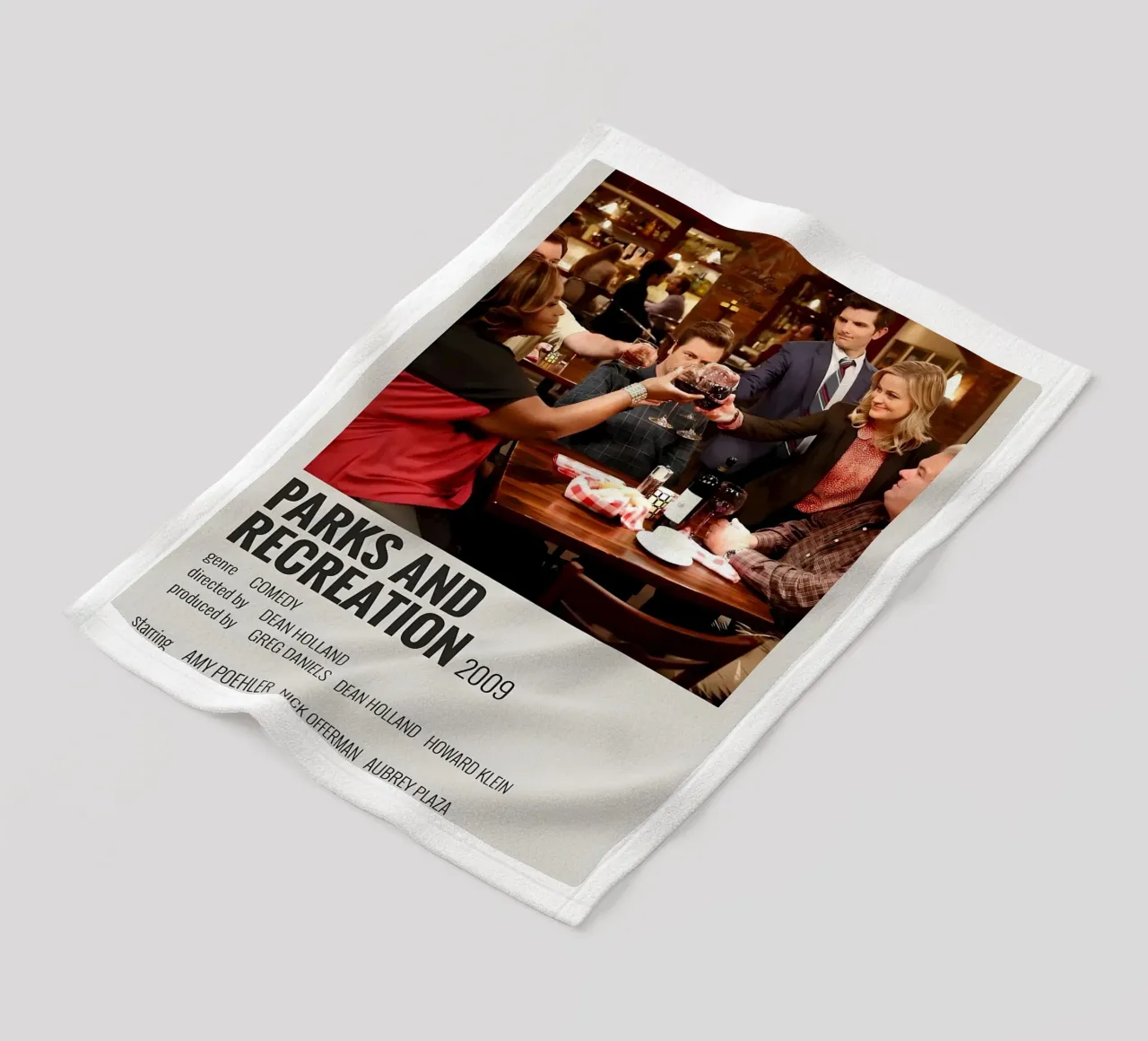 PARKS AND RECREATION 2009 coperta in pile da MVFminimalist