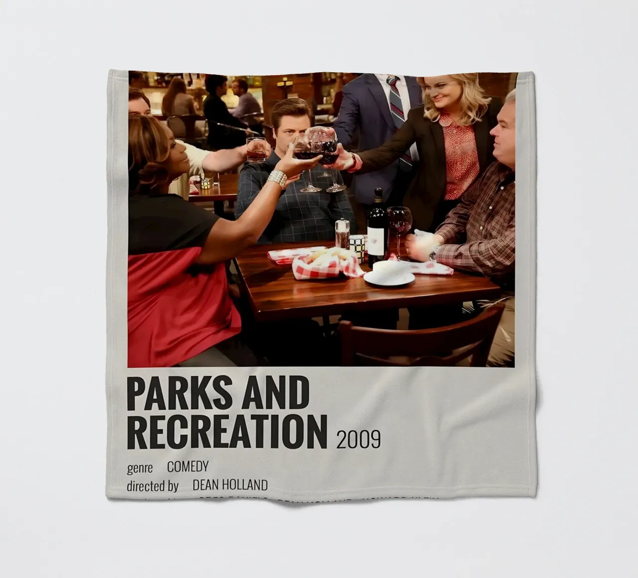 PARKS AND RECREATION 2009 coperta in pile da MVFminimalist
