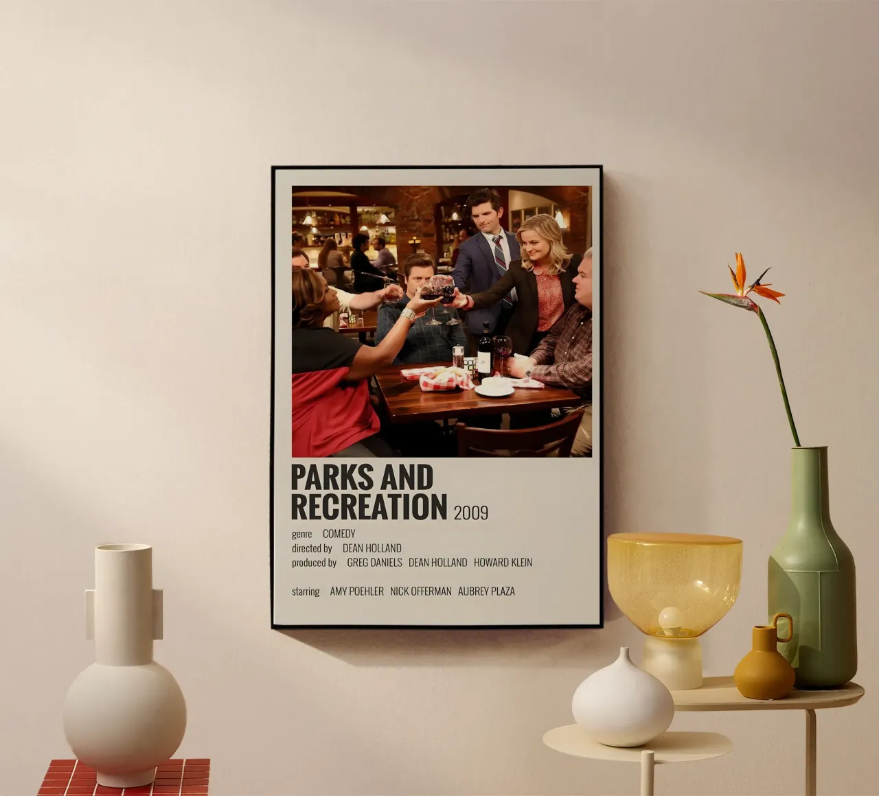 PARKS AND RECREATION 2009 plexiglass da MVFminimalist