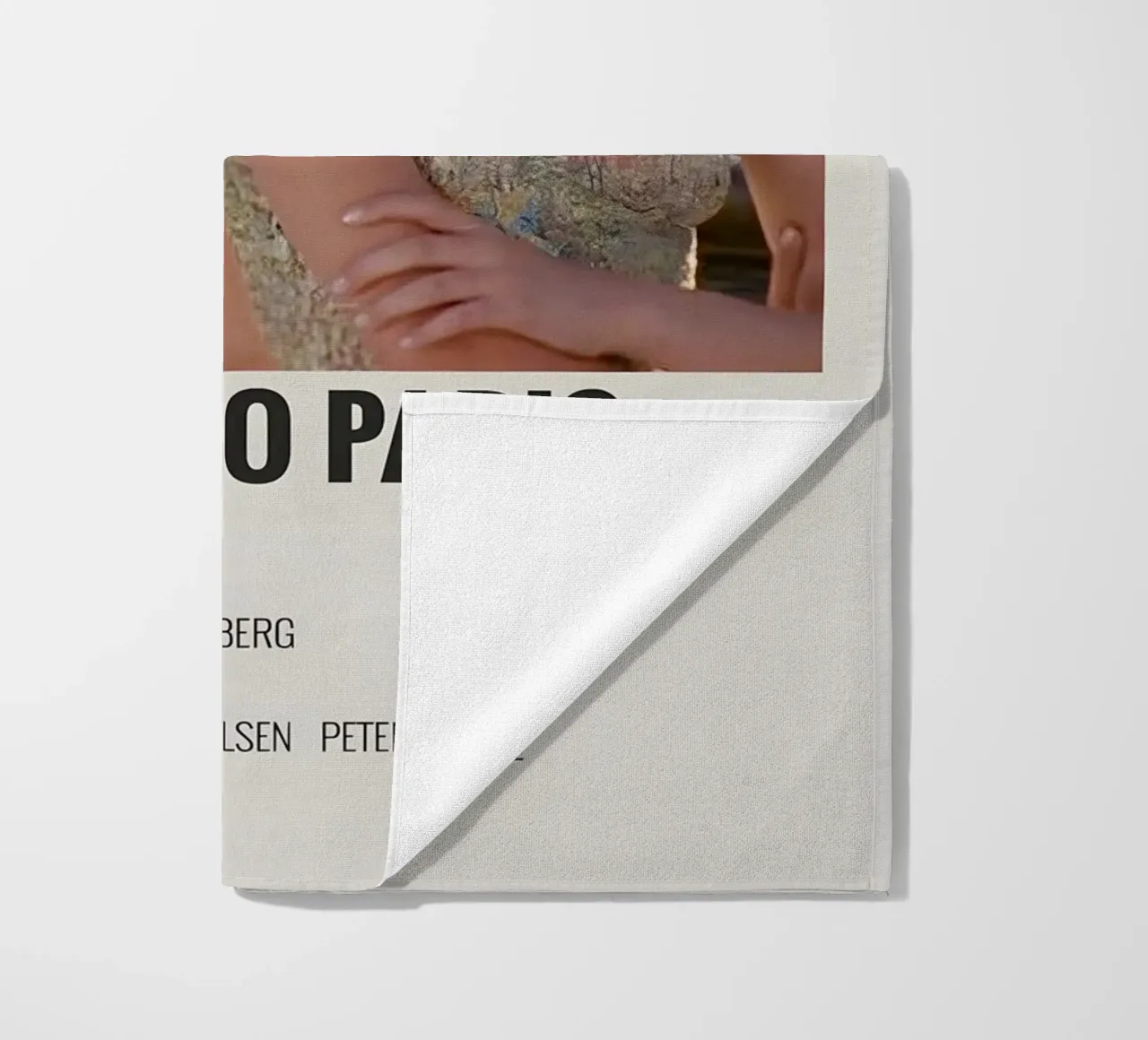 PASSPORT TO PARIS 1999 beach towel by MVFminimalist