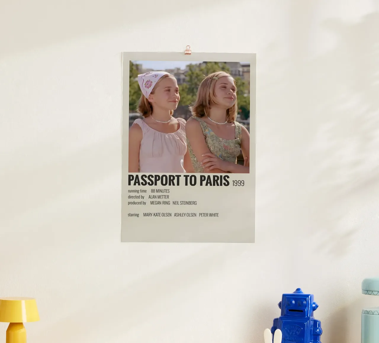 PASSPORT TO PARIS 1999 poster da MVFminimalist