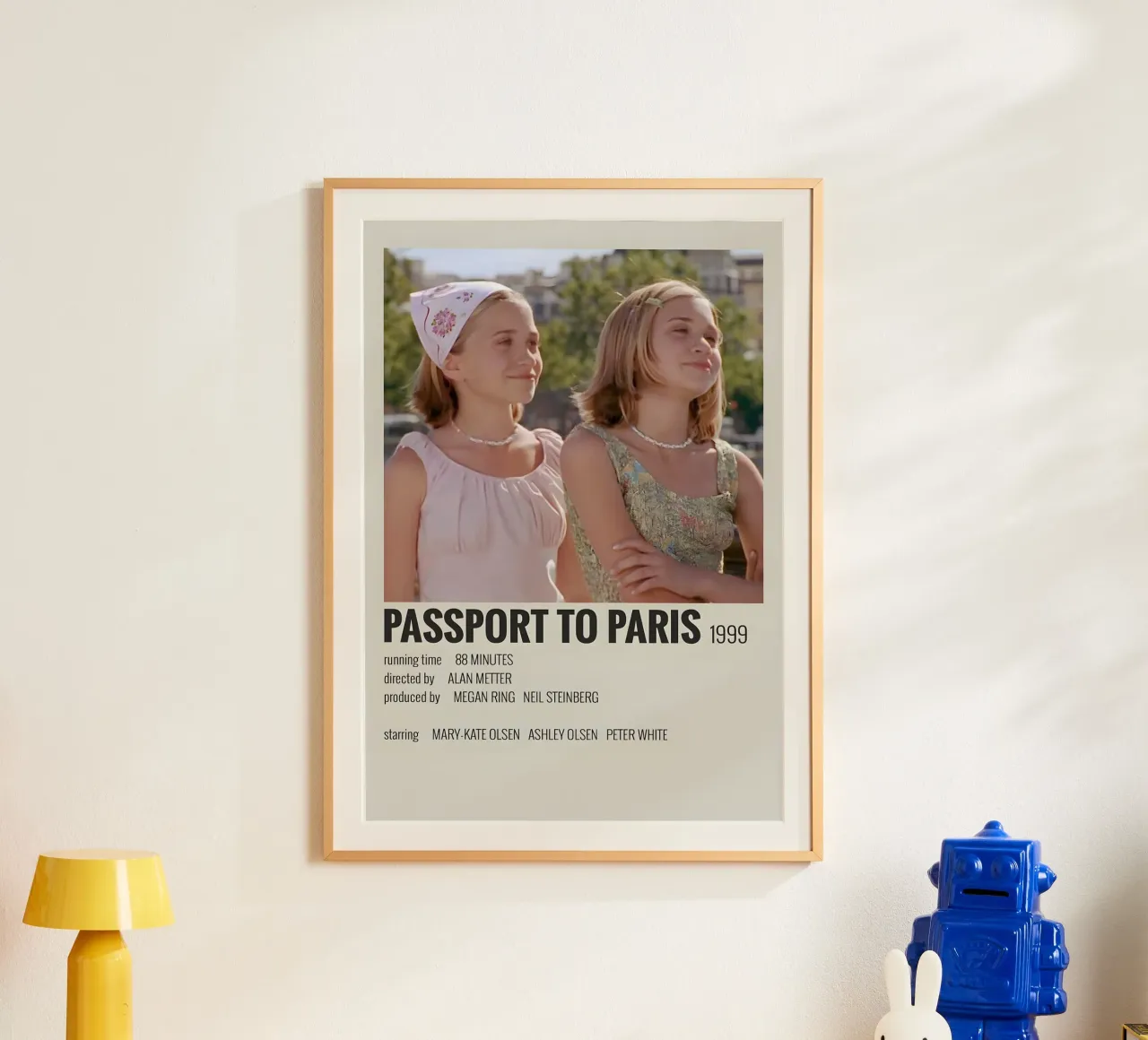 PASSPORT TO PARIS 1999 poster da MVFminimalist