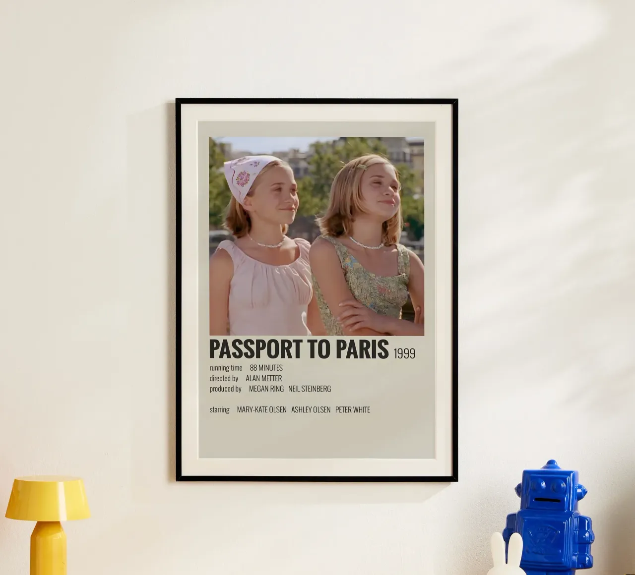 PASSPORT TO PARIS 1999 poster da MVFminimalist