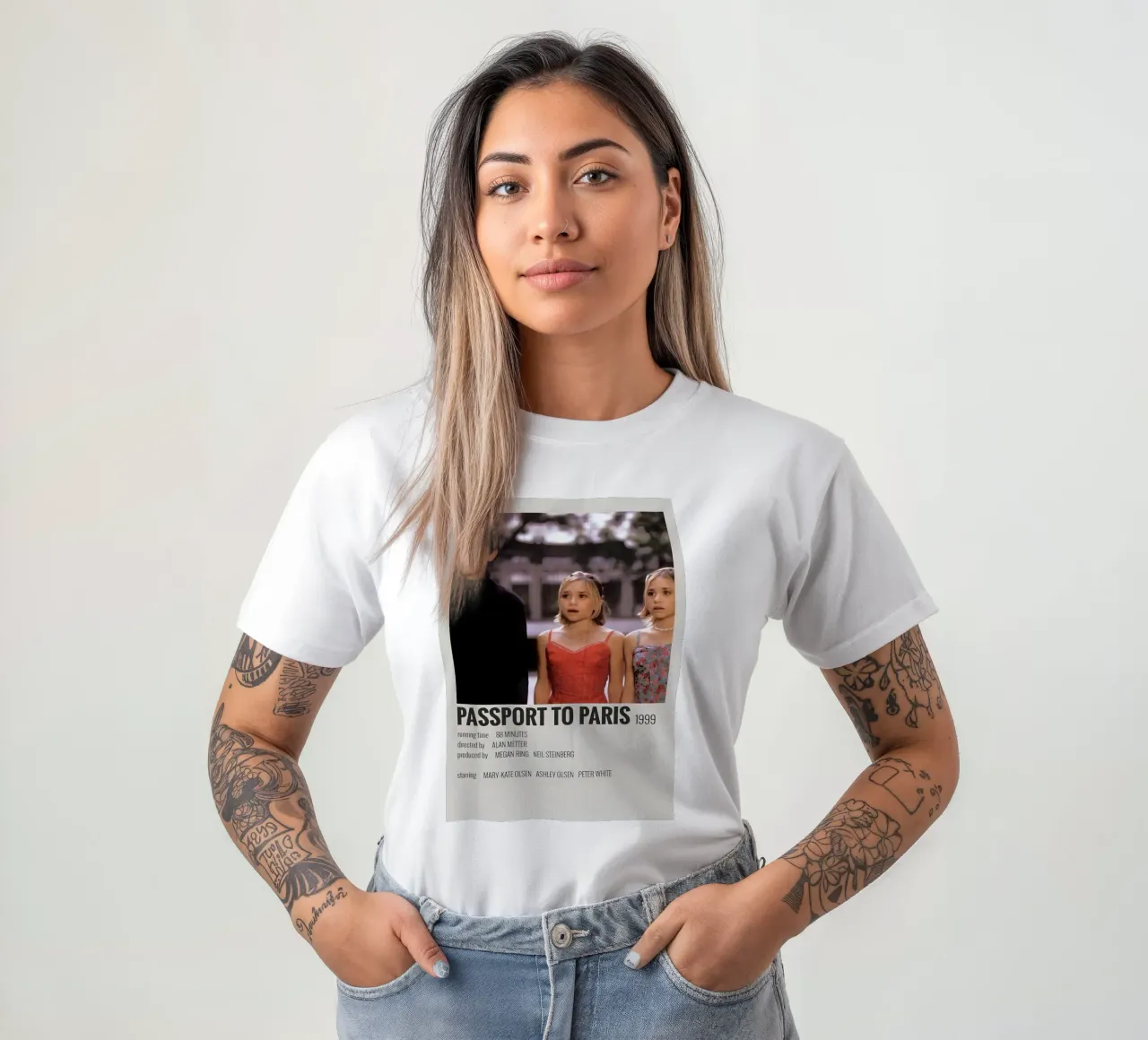 PASSPORT TO PARIS 1999 t-shirt by MVFminimalist