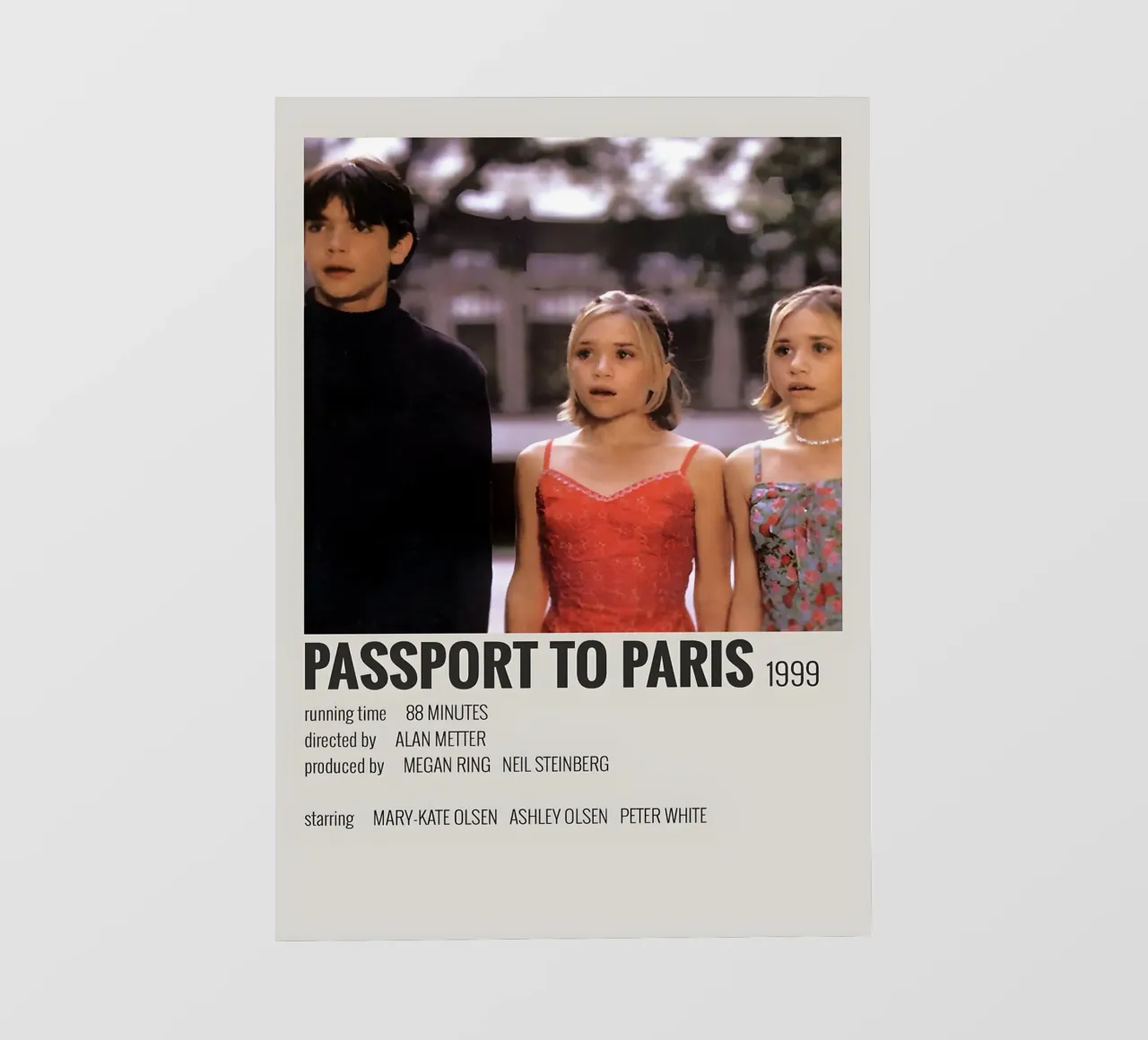 PASSPORT TO PARIS 1999 pellicola backlit da MVFminimalist