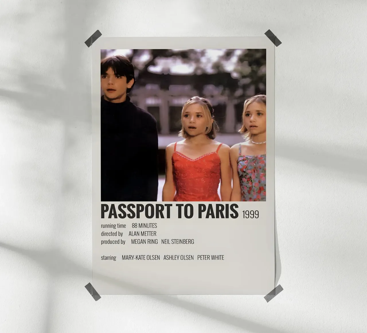 PASSPORT TO PARIS 1999 Hahnemühle von MVFminimalist