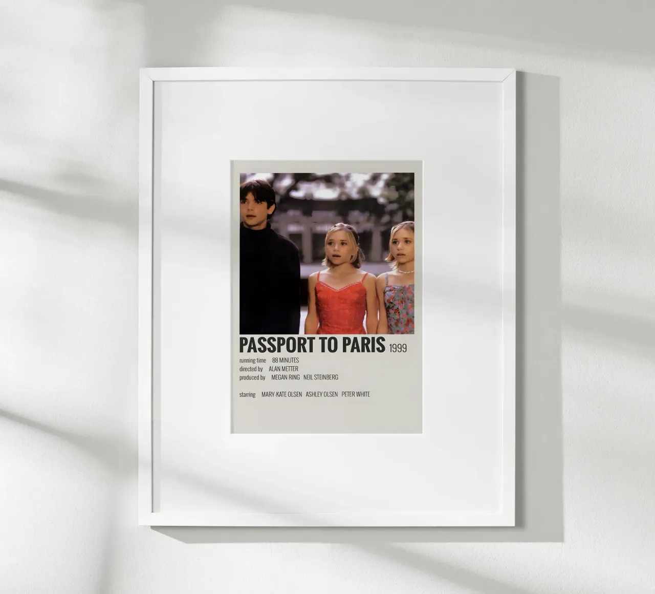 PASSPORT TO PARIS 1999 Hahnemühle von MVFminimalist