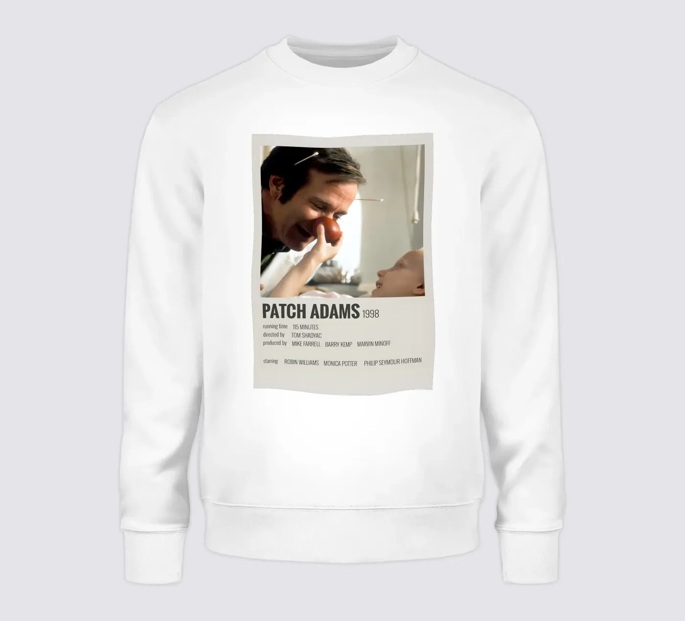 PATCH ADAMS 1998 sweat de MVFminimalist