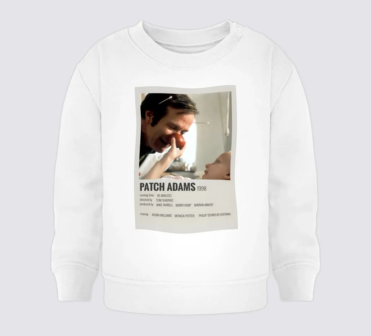 PATCH ADAMS 1998 sweat pour bébé de MVFminimalist