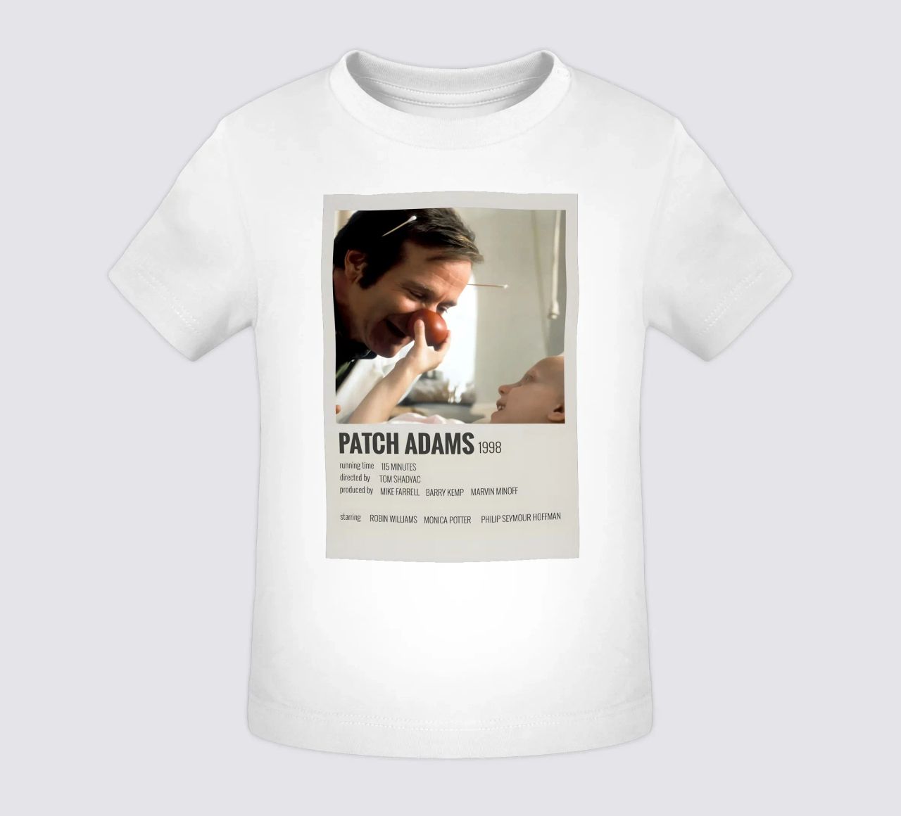 PATCH ADAMS 1998 maglietta neonato da MVFminimalist
