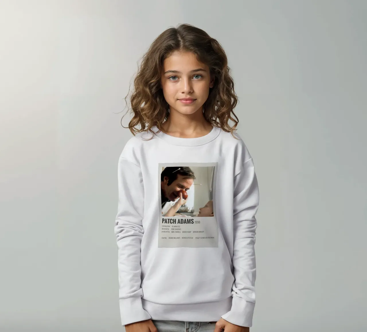 PATCH ADAMS 1998 Kinder Sweatshirt von MVFminimalist