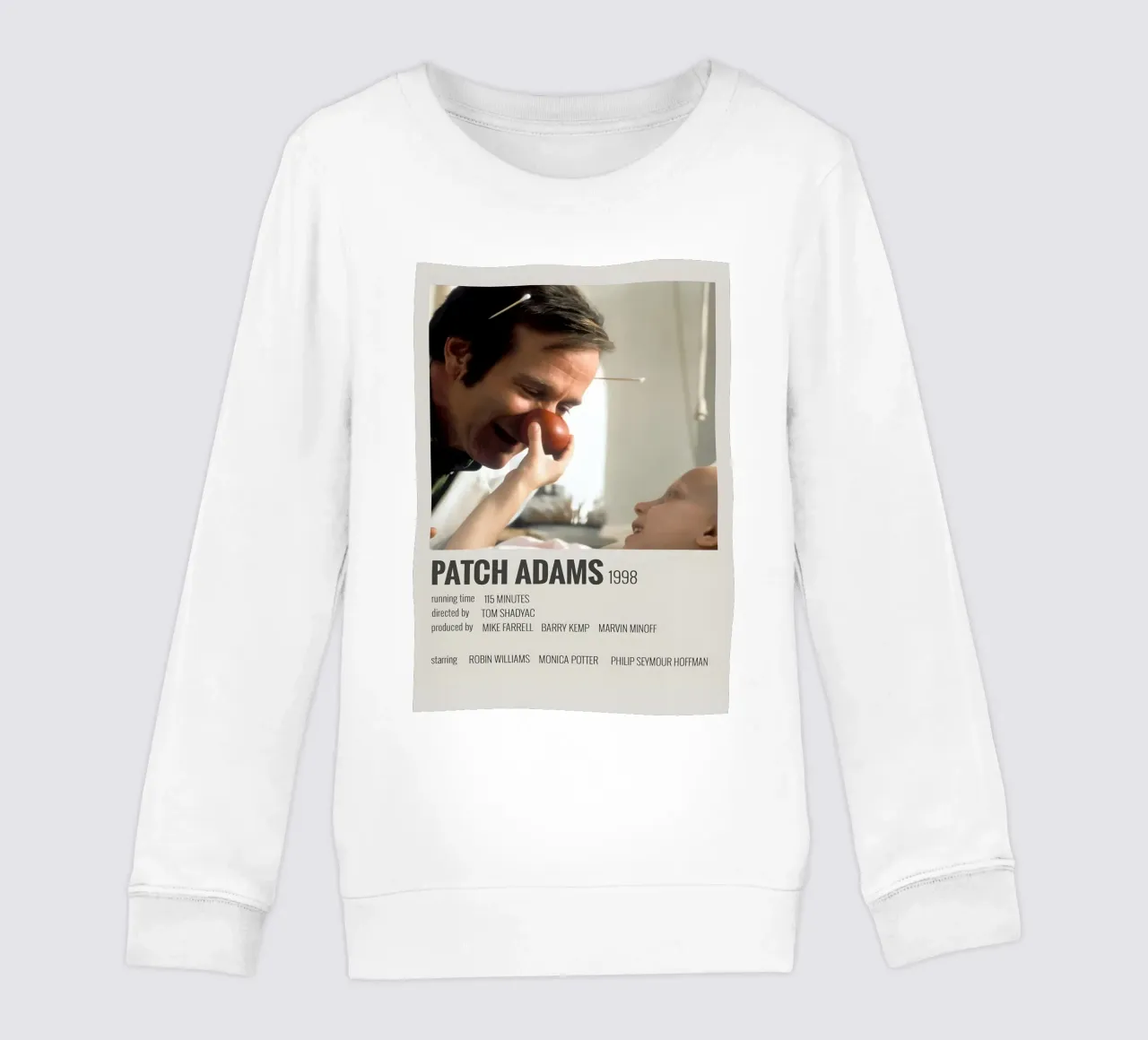 PATCH ADAMS 1998 Kinder Sweatshirt von MVFminimalist