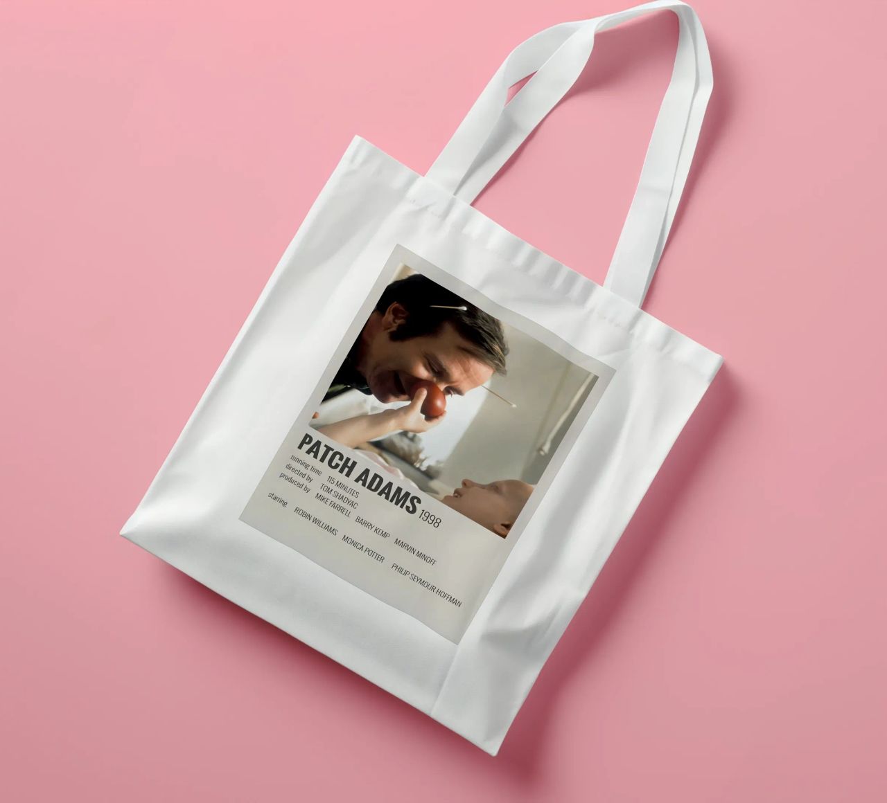 PATCH ADAMS 1998 borsa in juta da MVFminimalist