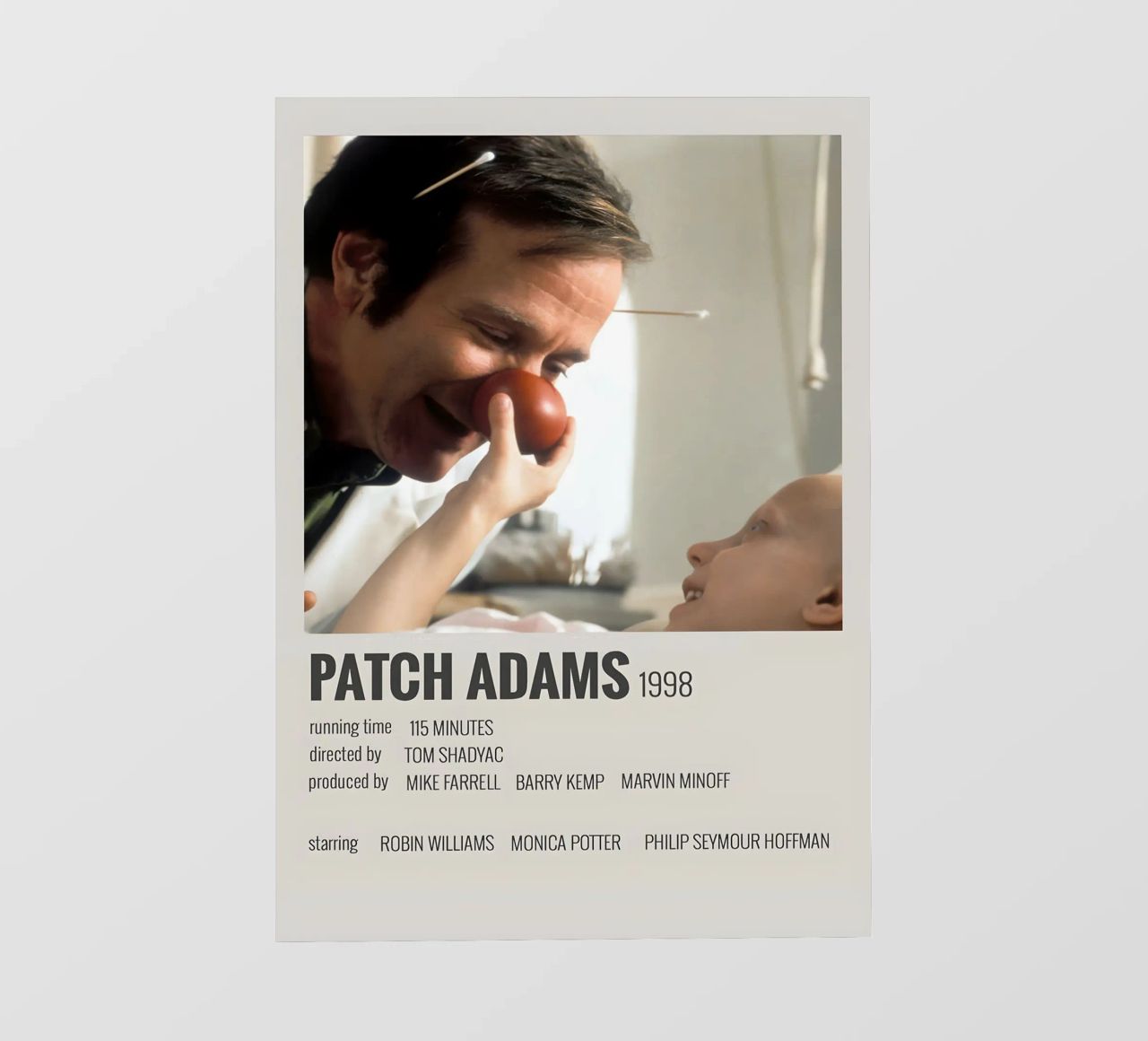PATCH ADAMS 1998 pellicola backlit da MVFminimalist
