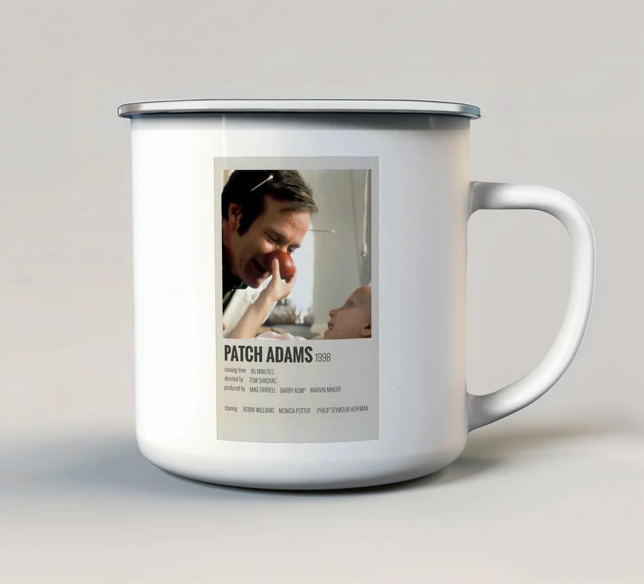 PATCH ADAMS 1998 tazza in smalto da MVFminimalist