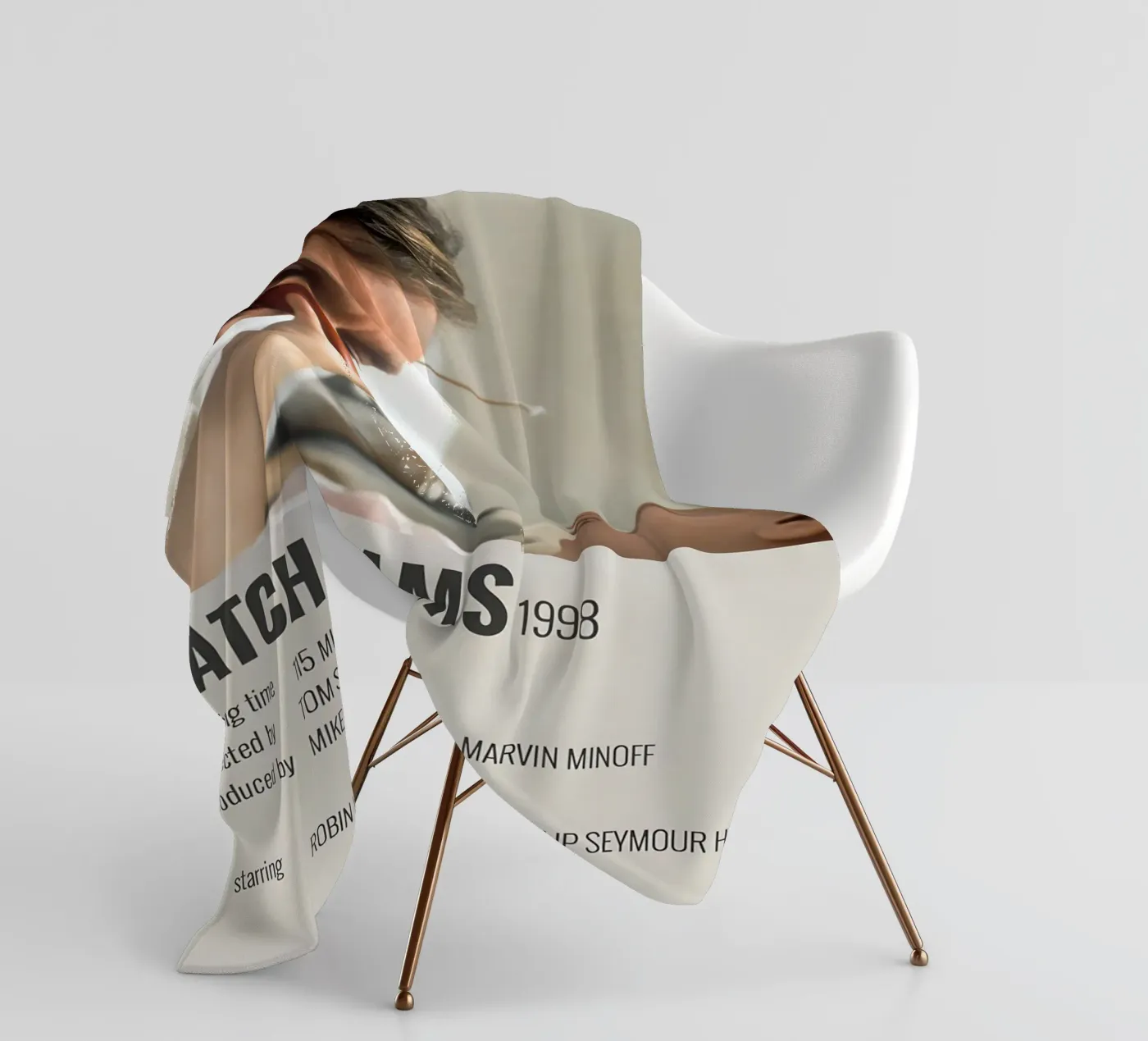 PATCH ADAMS 1998 fleecedeken van MVFminimalist