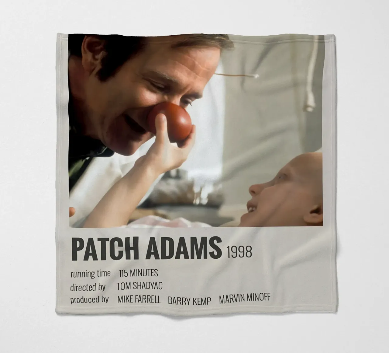 PATCH ADAMS 1998 Fleecedecke von MVFminimalist