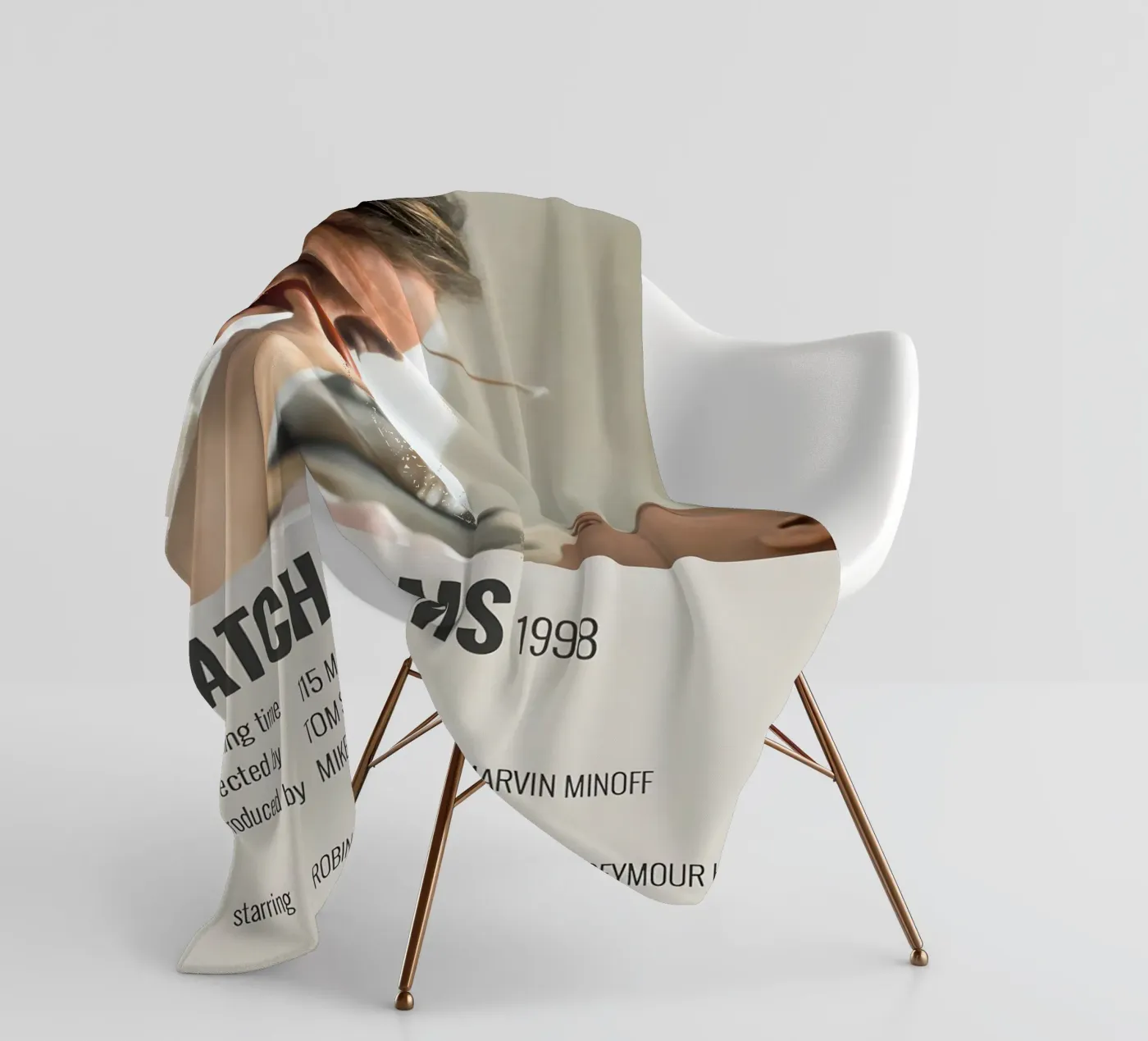 PATCH ADAMS 1998 fleecedeken van MVFminimalist