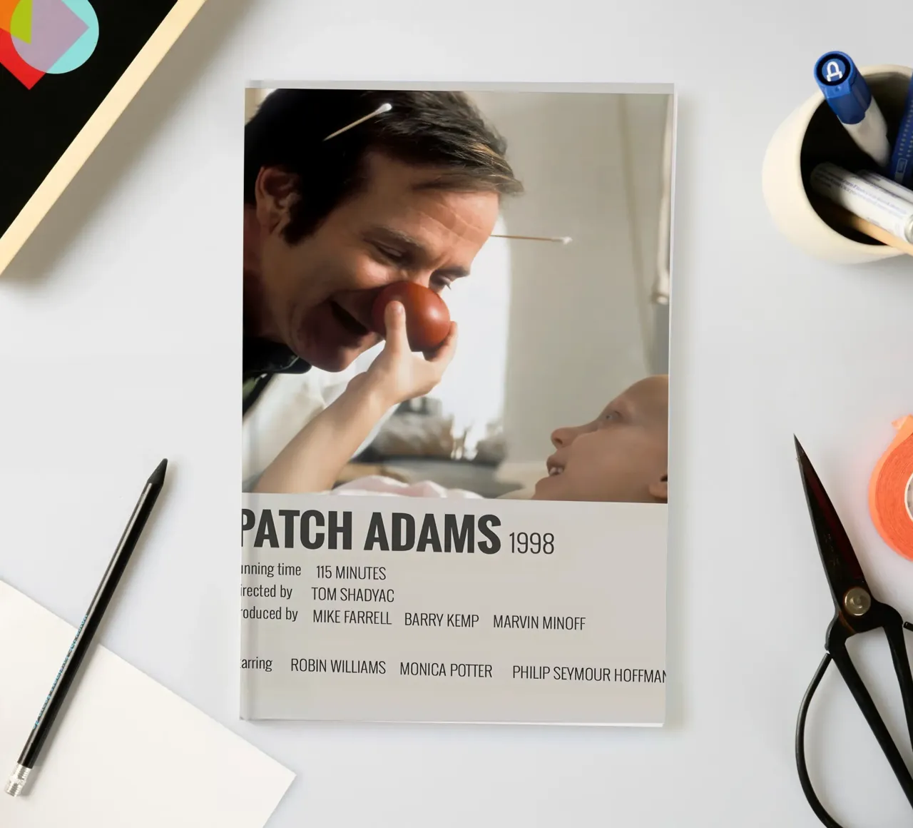 PATCH ADAMS 1998 Notizbuch von MVFminimalist