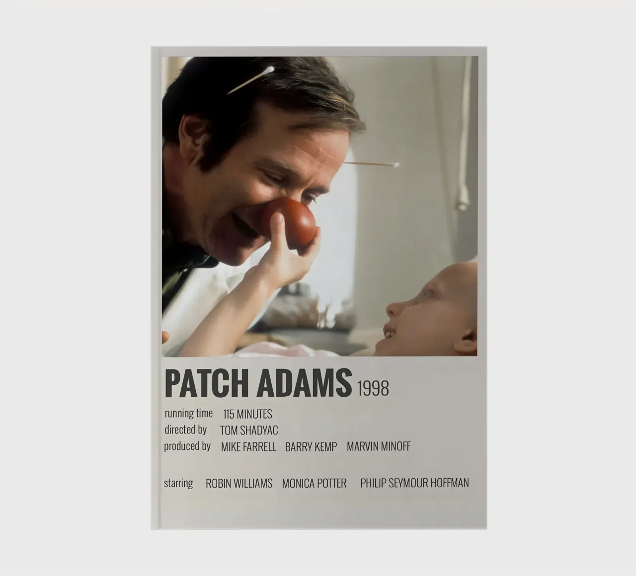 PATCH ADAMS 1998 Notizbuch von MVFminimalist