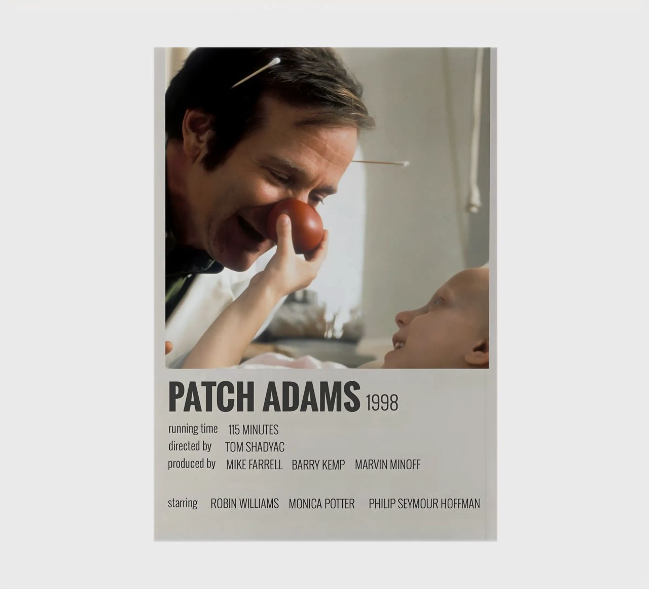 PATCH ADAMS 1998 diario da MVFminimalist