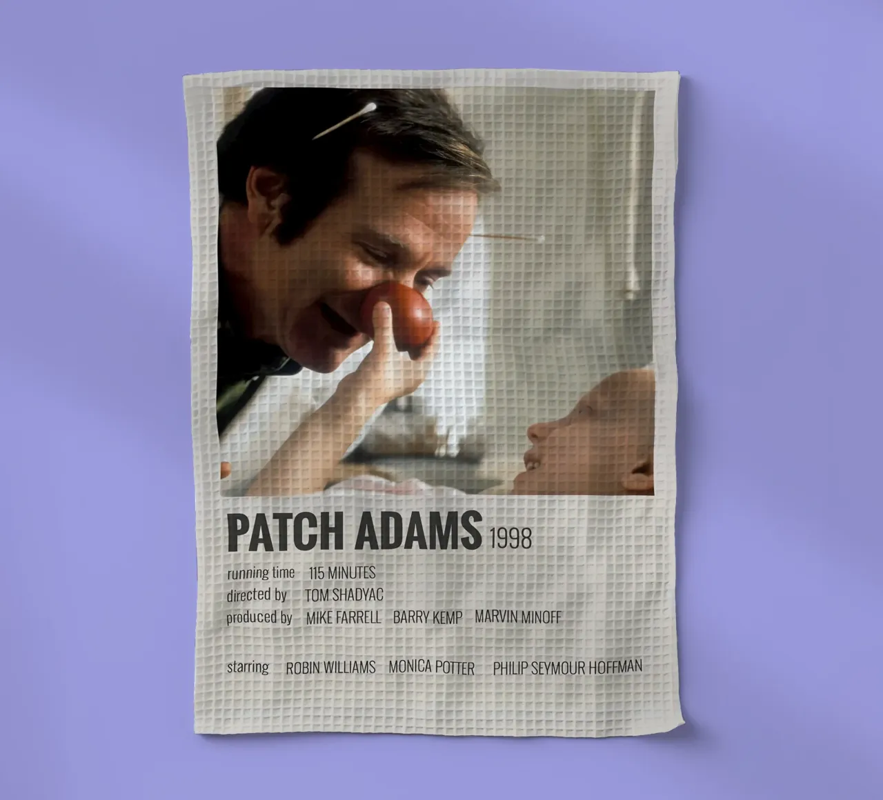 PATCH ADAMS 1998 Geschirrtuch von MVFminimalist