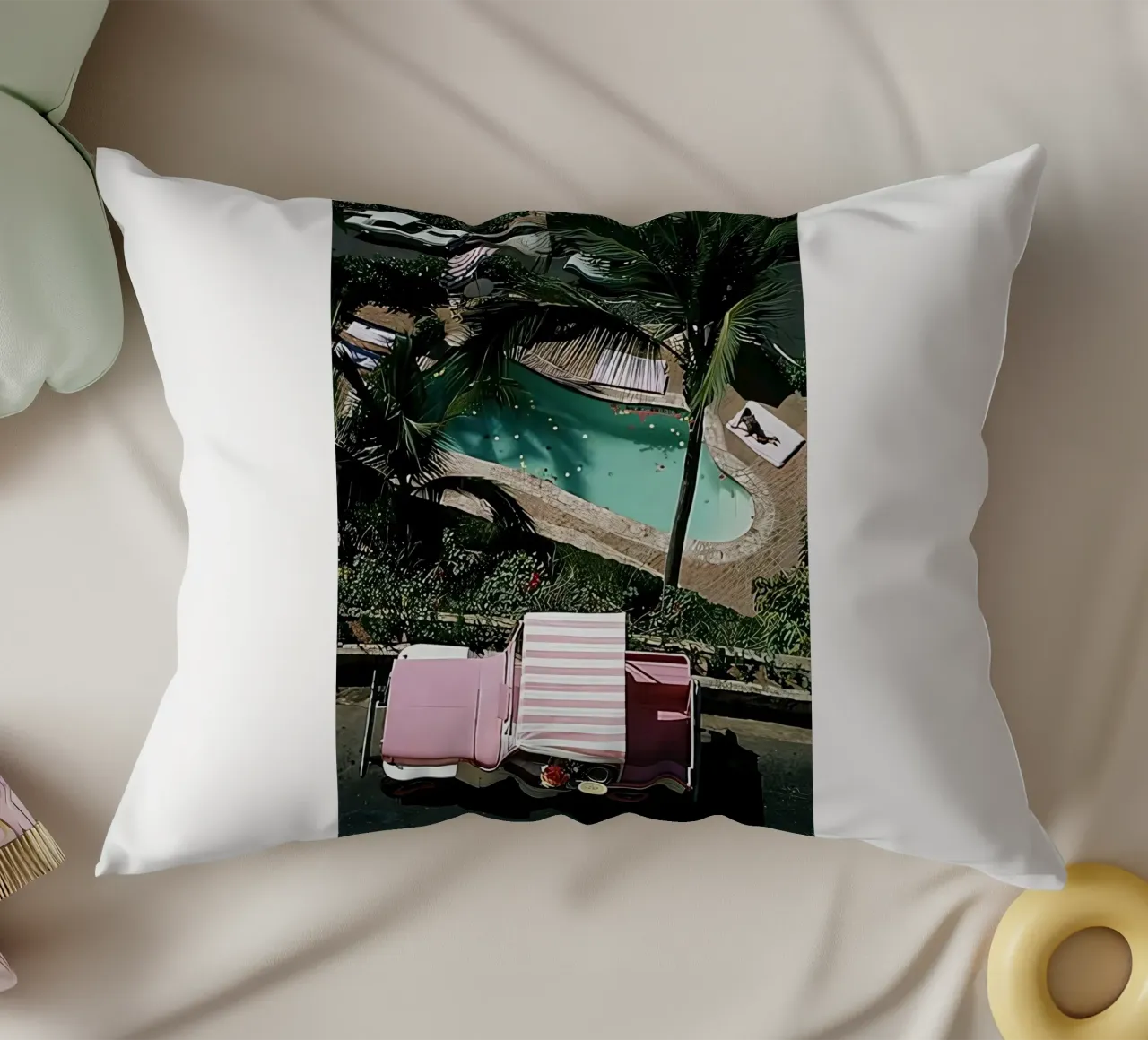 Slim Aarons - Las Brisas cuscino da kaitlinparkershop