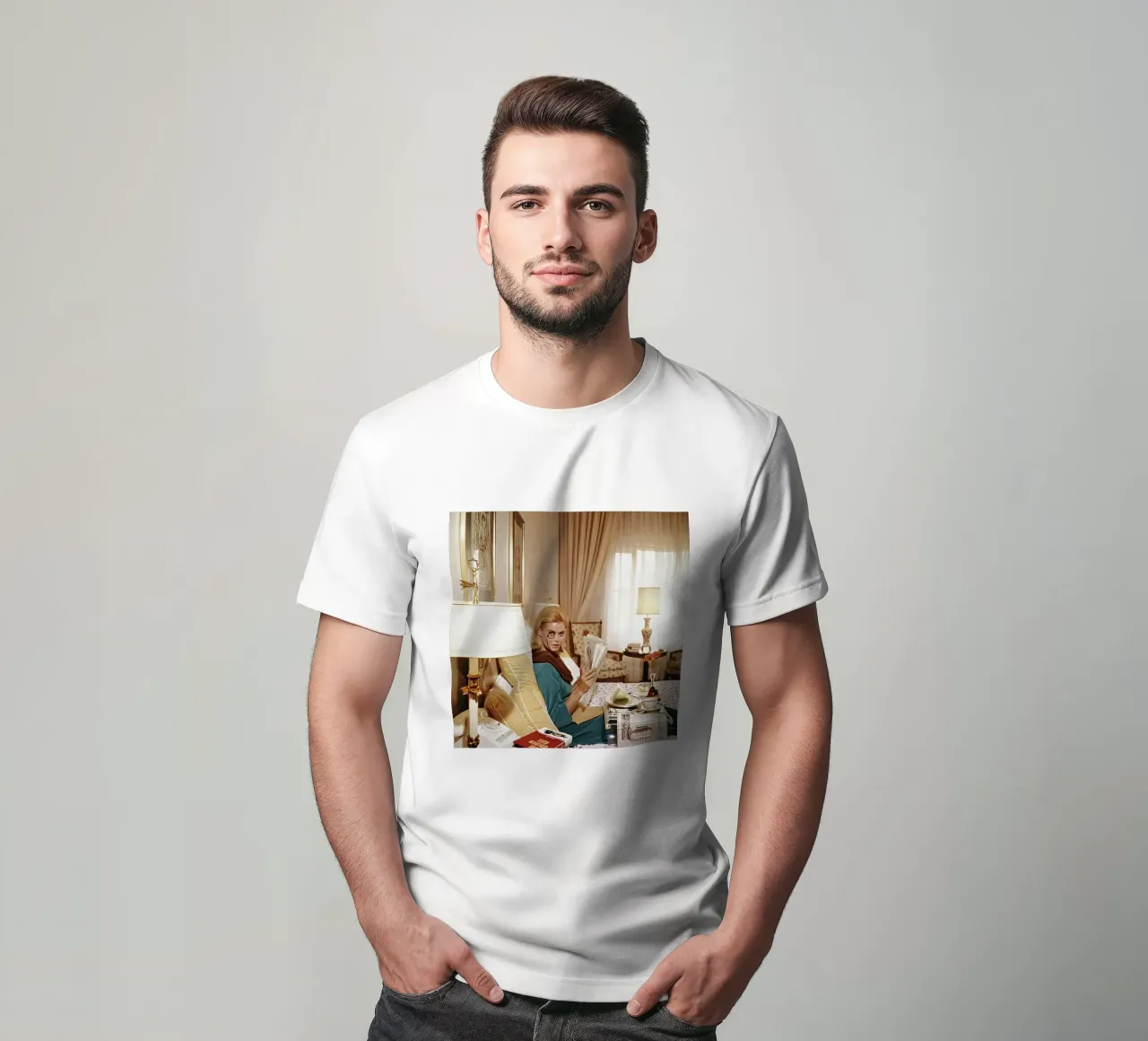 Slim Aarons - Monocled Miss t-shirt da kaitlinparkershop