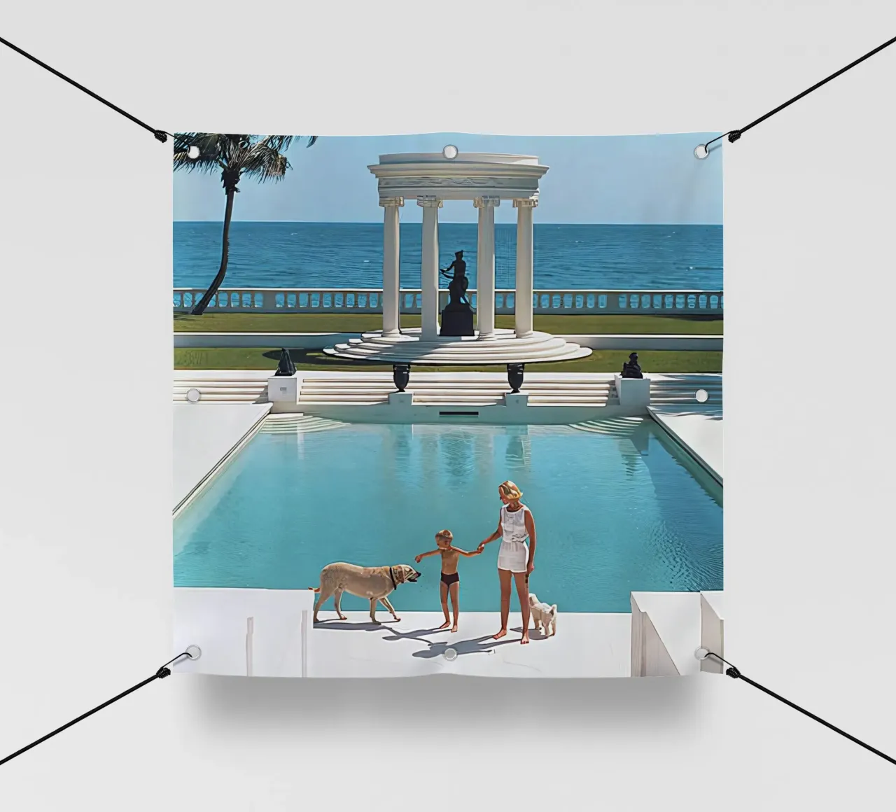 Slim Aarons - Nice Pool telo in pvc da kaitlinparkershop