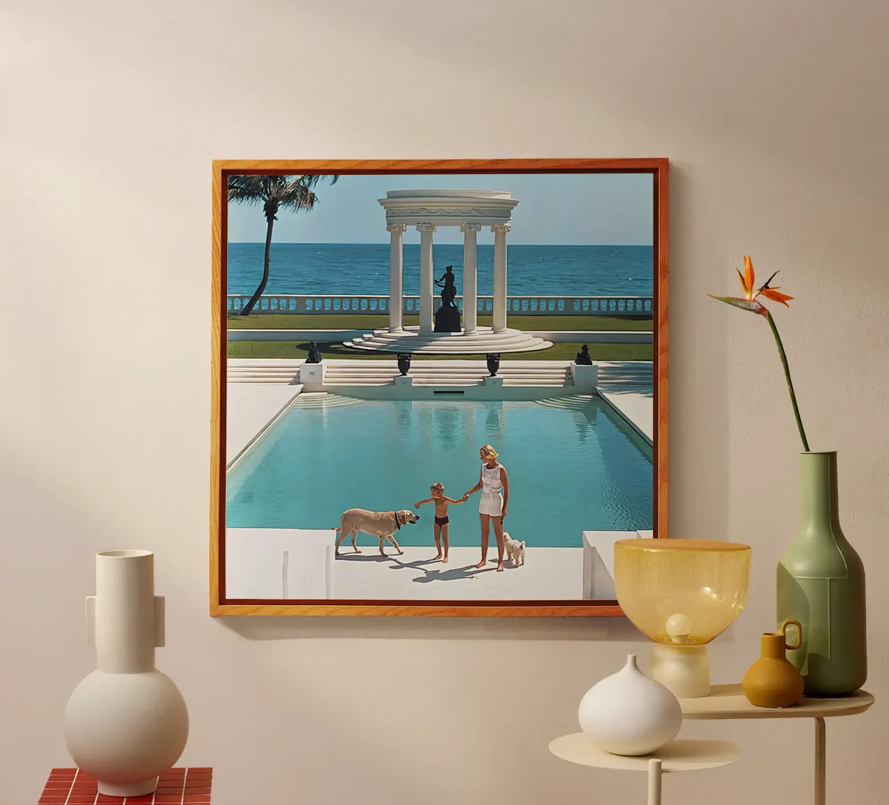 Slim Aarons - Nice Pool plexiglass da kaitlinparkershop