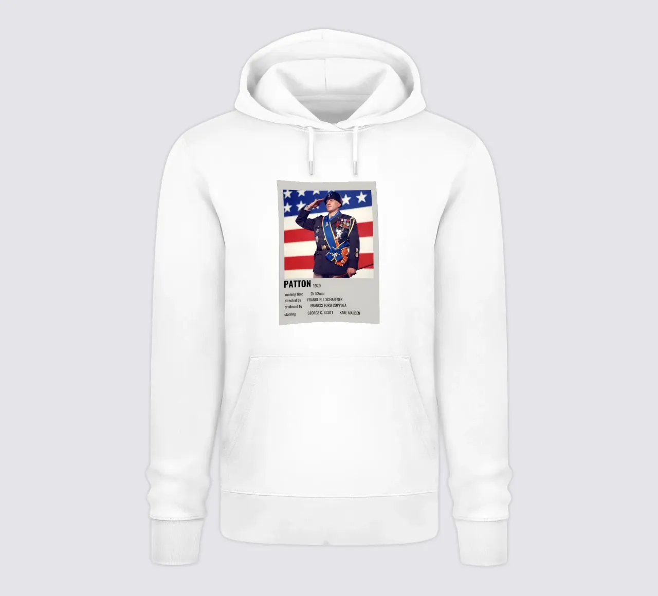 PATTON 1970 felpa con cappuccio da MVFminimalist