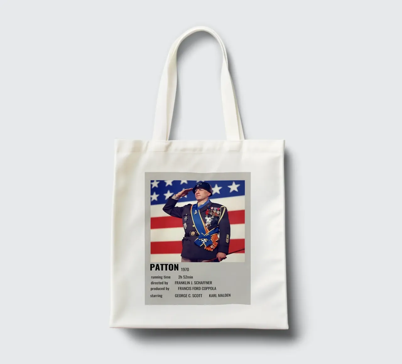 PATTON 1970 borsa in juta da MVFminimalist