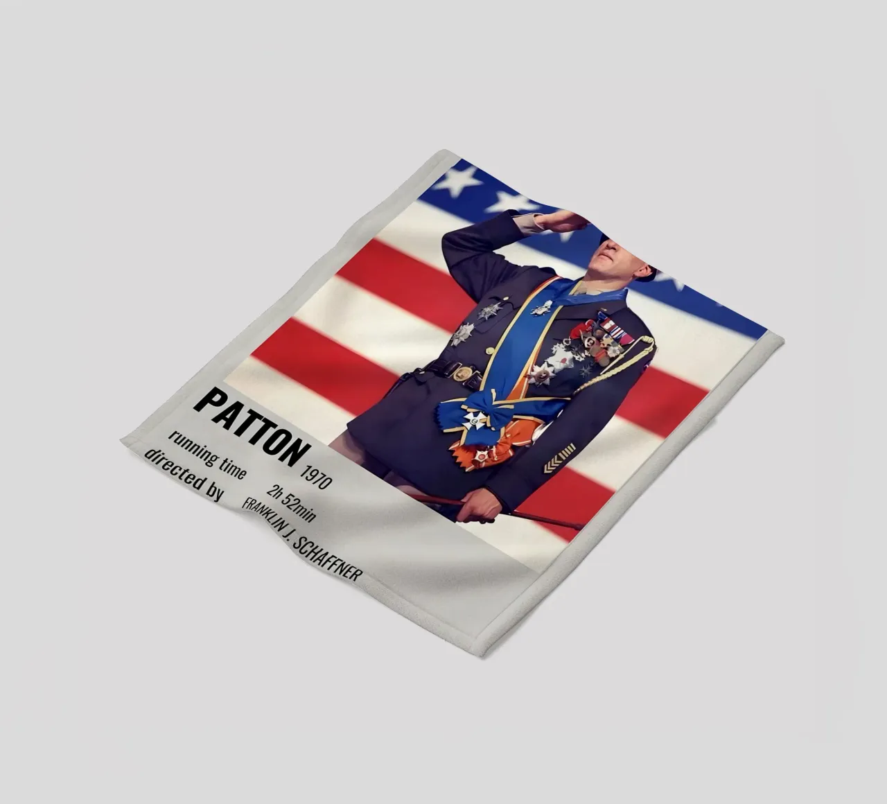 PATTON 1970 coperta in pile da MVFminimalist