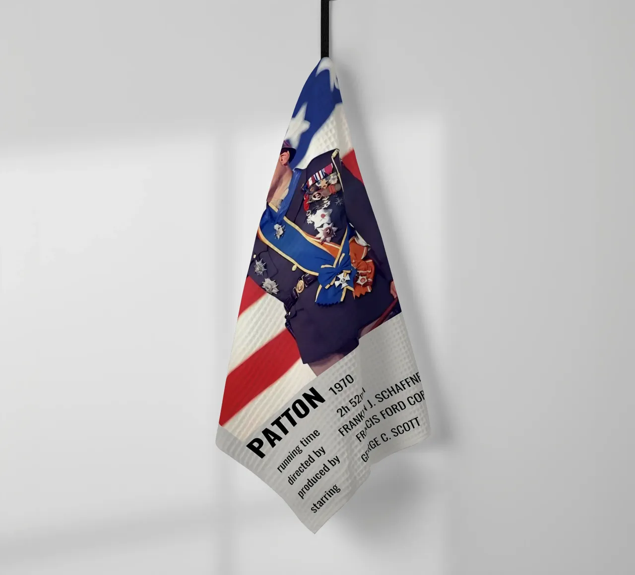 PATTON 1970 canovaccio da cucina da MVFminimalist