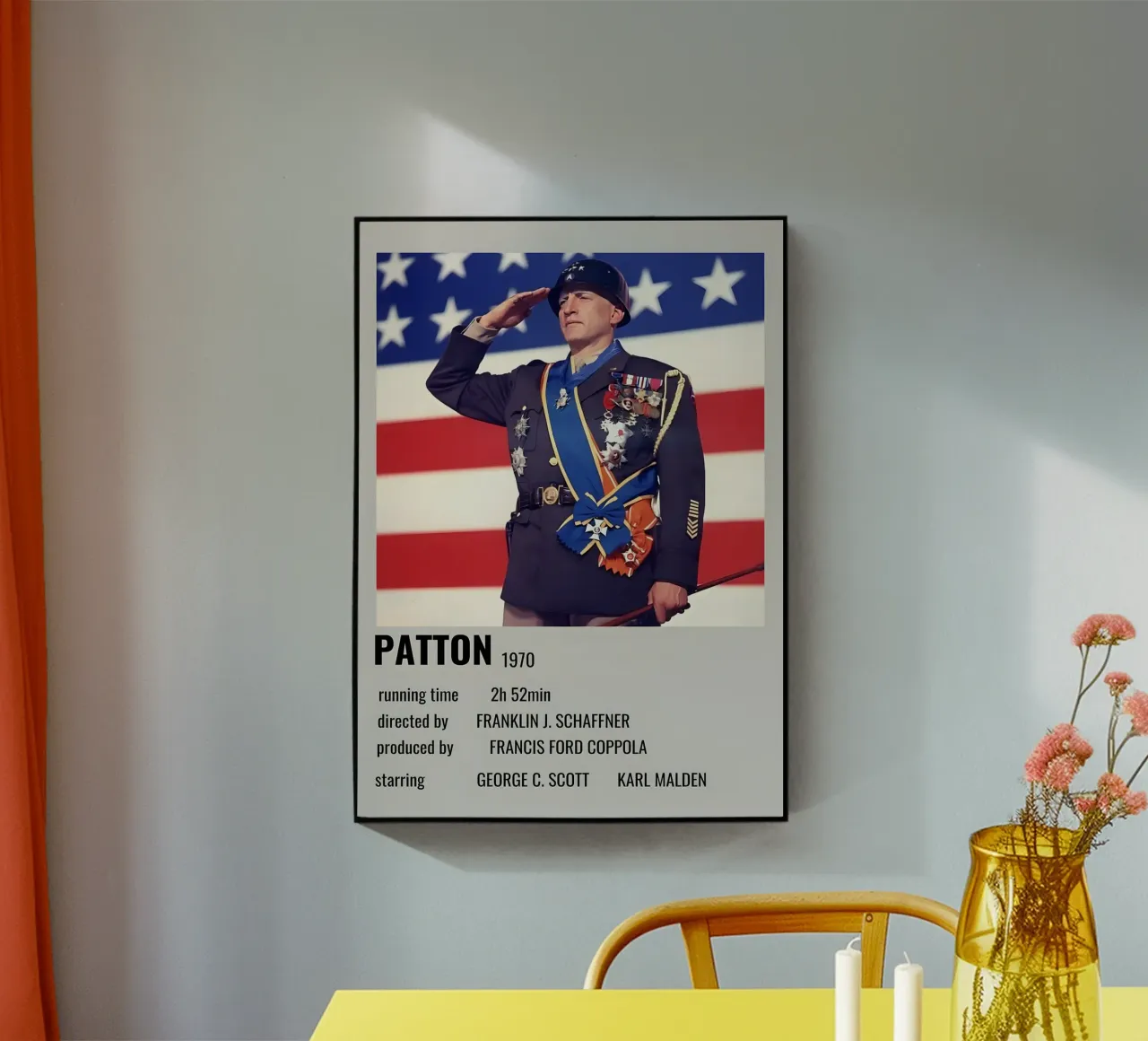 PATTON 1970 plexiglass da MVFminimalist
