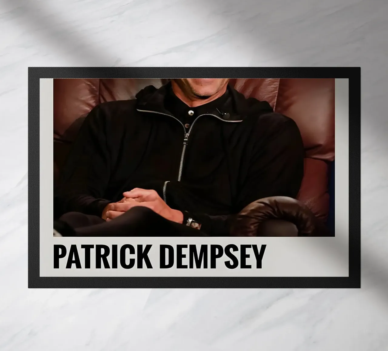 PATRICK DEMPSEY deurmat van MVFminimalist