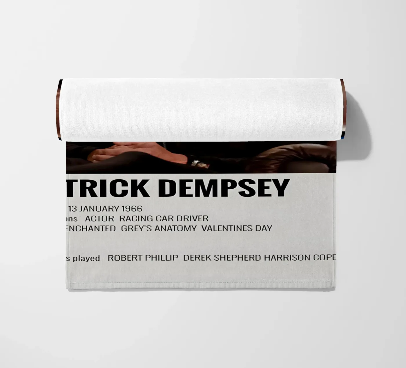 PATRICK DEMPSEY telo mare da MVFminimalist