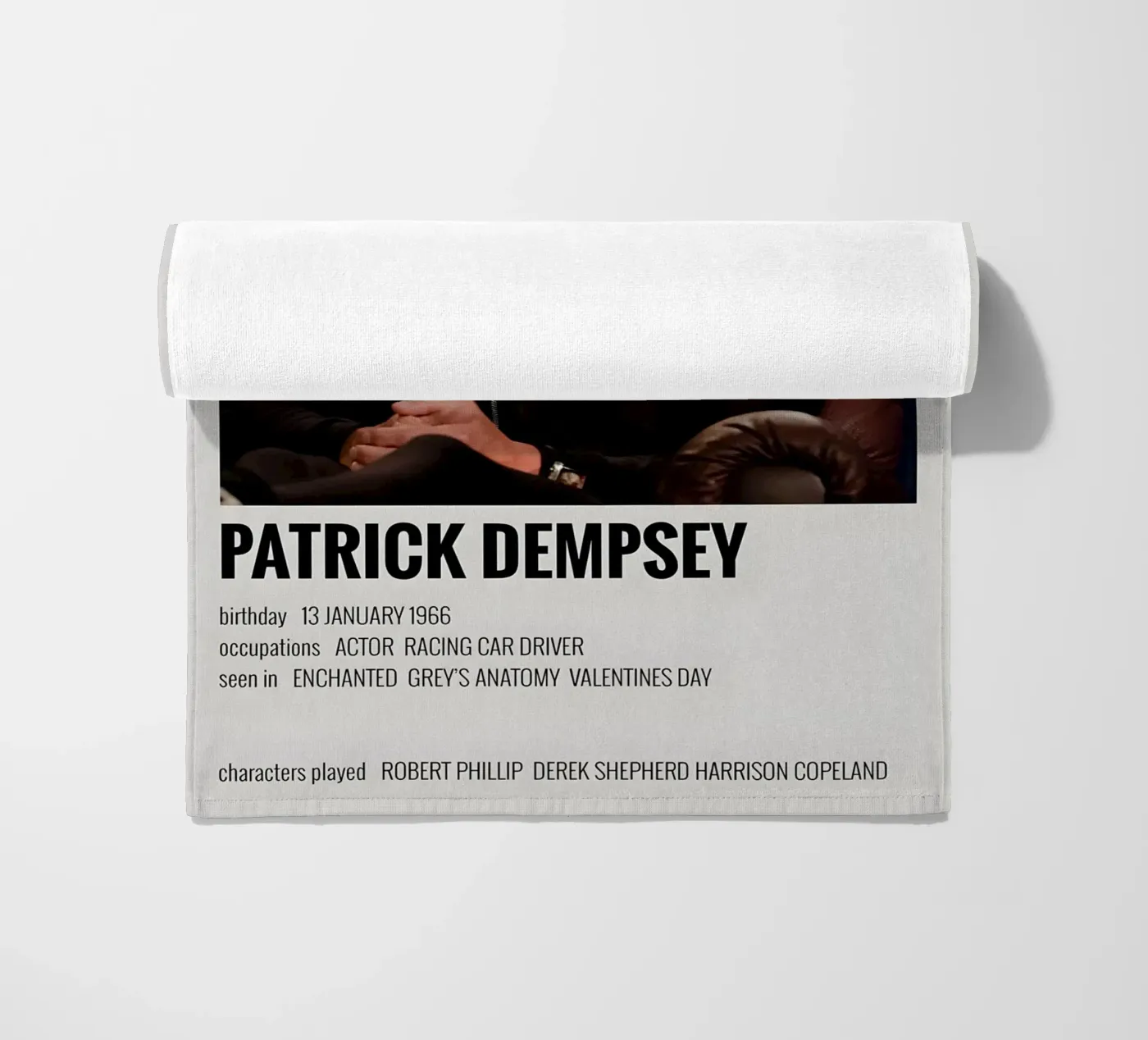 PATRICK DEMPSEY telo mare da MVFminimalist