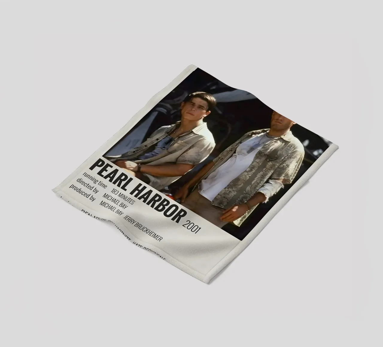 PEARL HARBOR 2001 coperta in pile da MVFminimalist