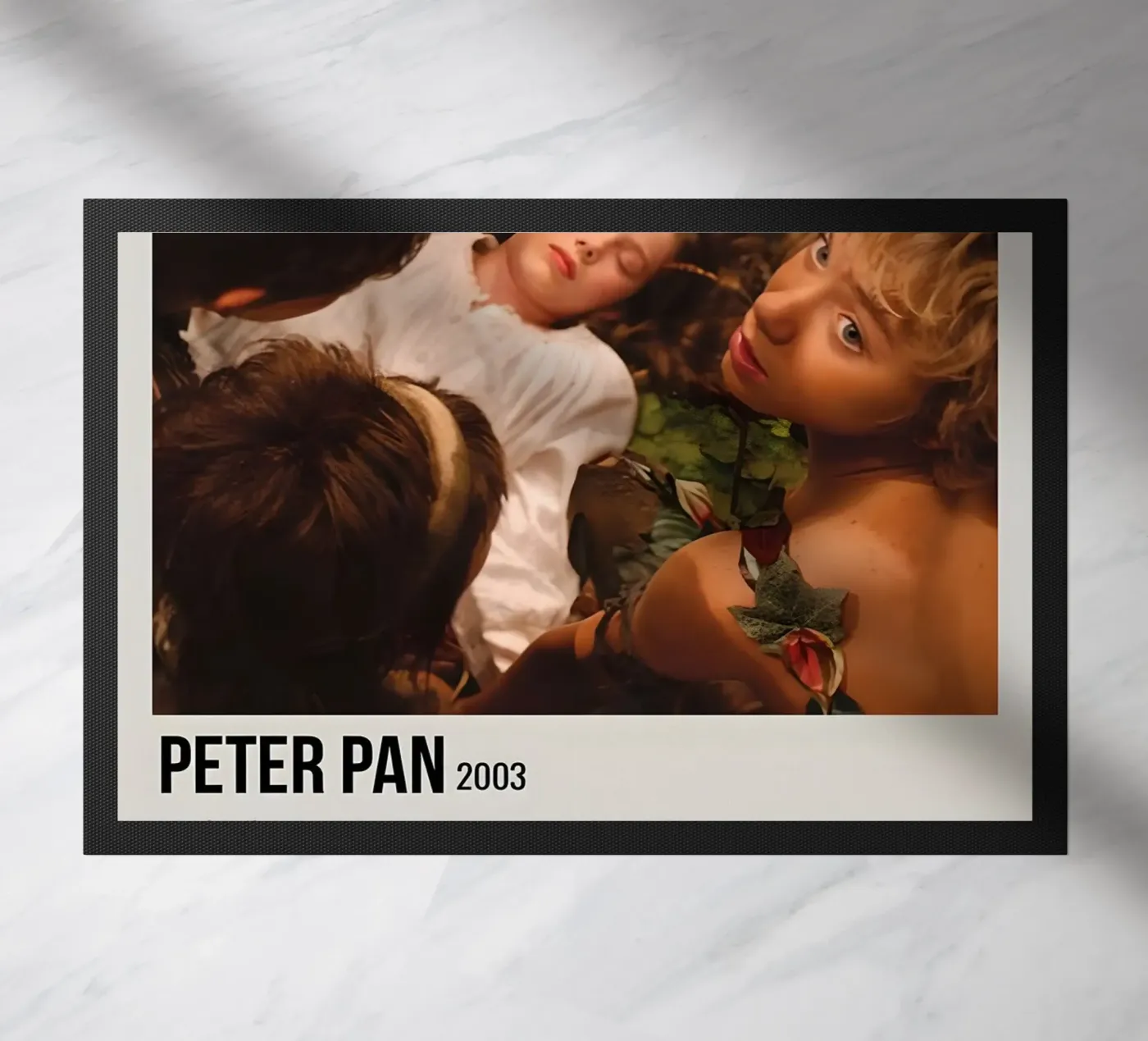 PETER PAN 2003 doormat by MVFminimalist