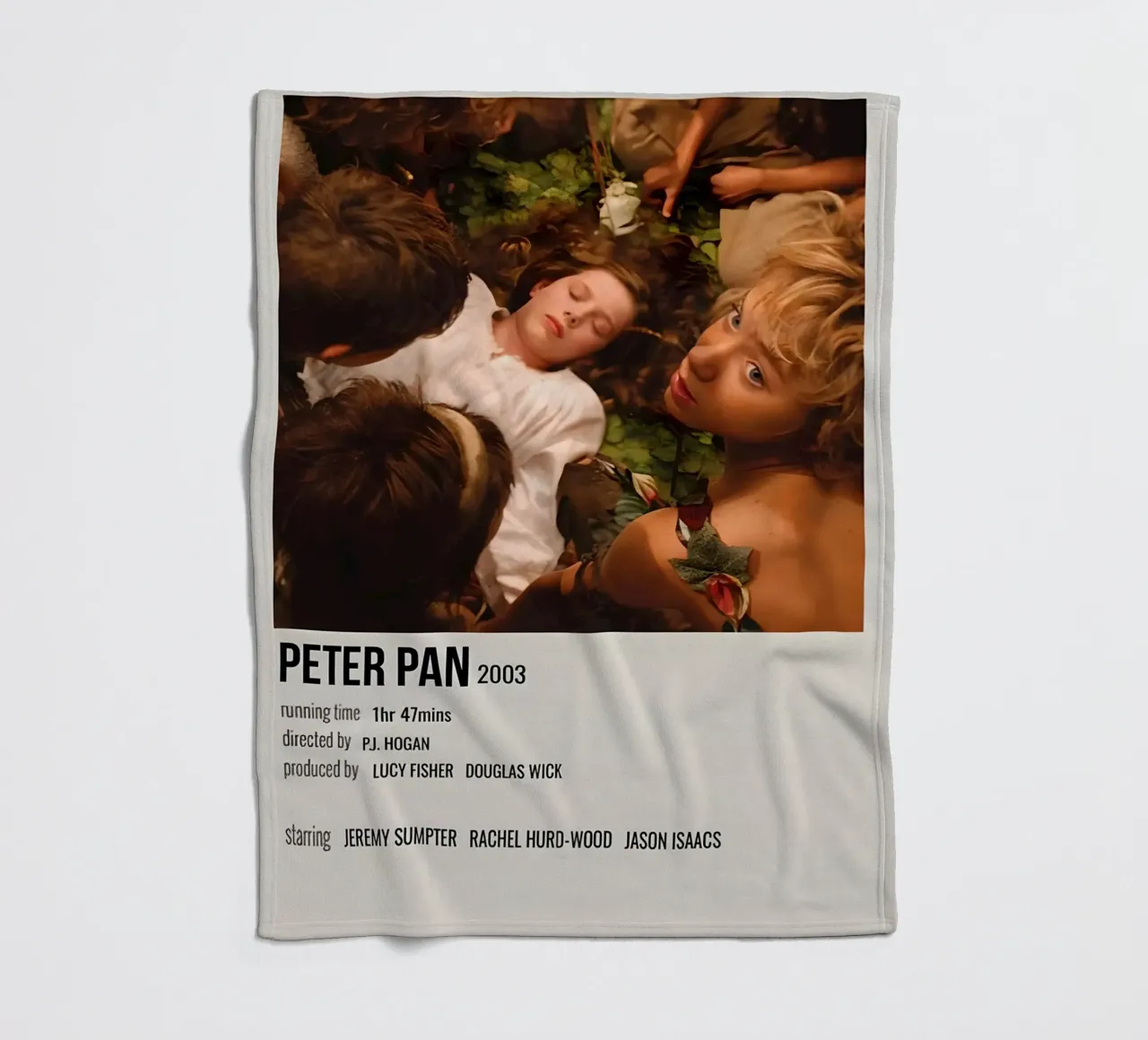 PETER PAN 2003 coperta in pile da MVFminimalist
