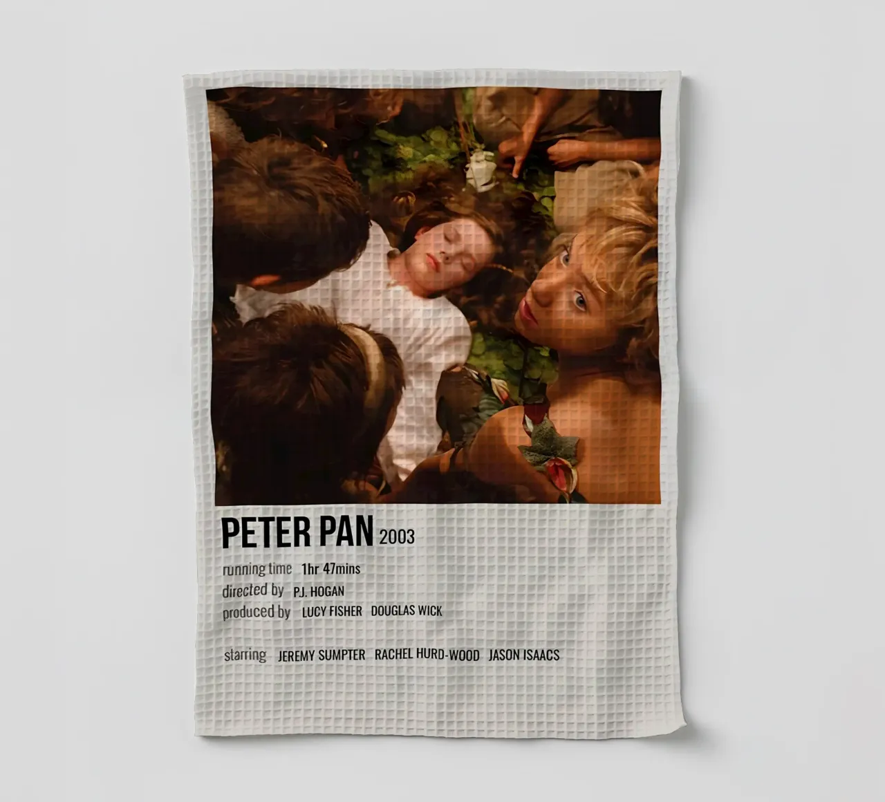 PETER PAN 2003 torchon de MVFminimalist