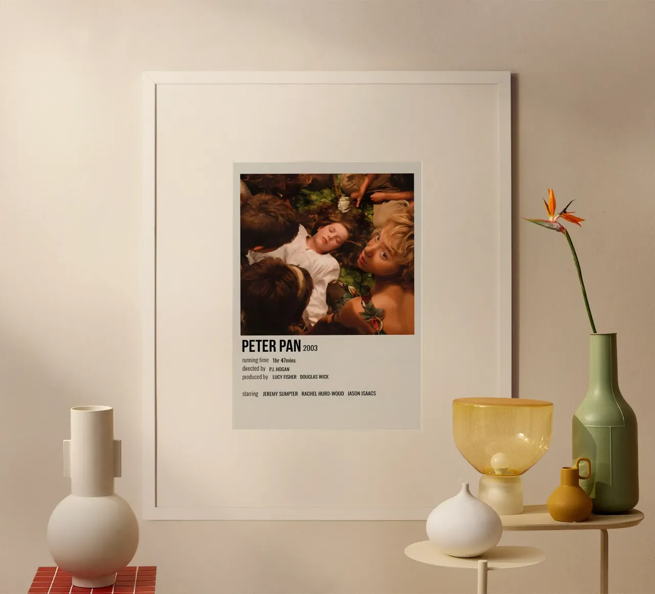 PETER PAN 2003 poster da MVFminimalist