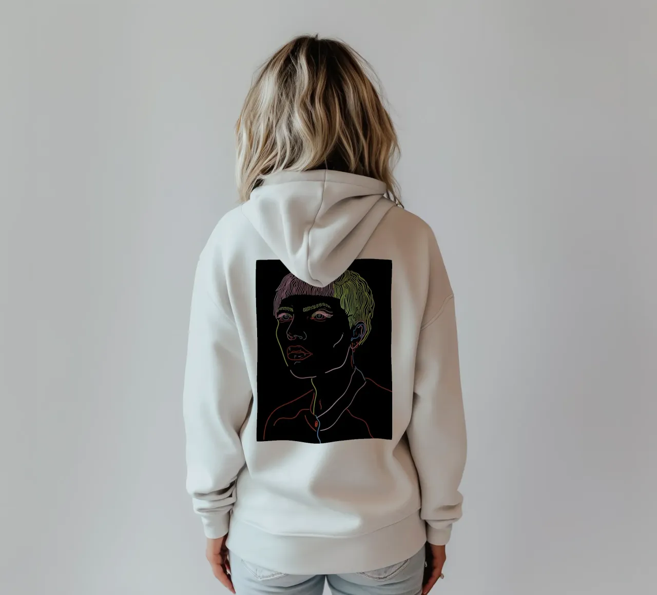 Out Of Touch felpa con cappuccio da Killin Studio