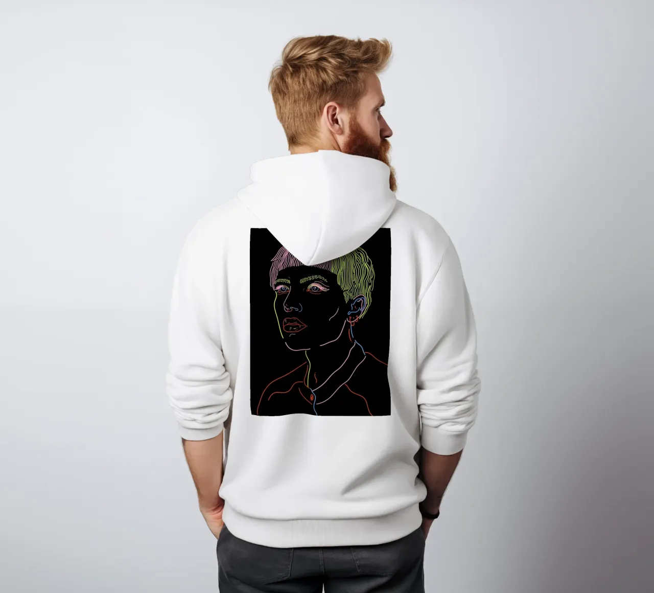 Out Of Touch felpa con cappuccio da Killin Studio